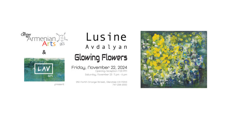 Glowing Flowers by Lusine Avdalyan