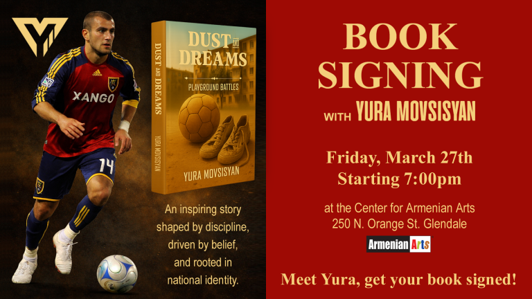 Book Signing with Yura Movsisyan