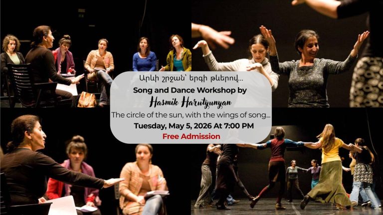 Song and Dance Workshop with Hasmik Harutyunyan